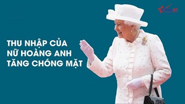 Thu nhập của Nữ hoàng Anh tăng chóng mặt