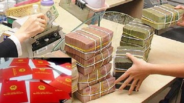 Cán bộ giữ sổ đỏ mang sổ đi thế chấp ngân hàng để lấy tiền