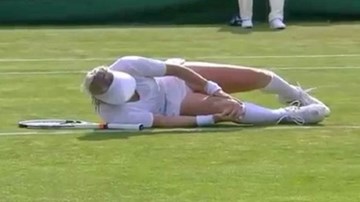 Video nữ tay vợt gào thét kêu cứu trên sân đấu Wimbledon