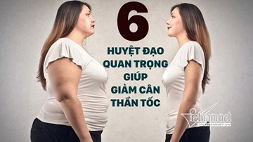 6 huyệt đạo quan trọng giúp giảm cân thần tốc