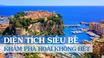 Vẻ đẹp khám phá hoài không hết của đất nước có diện tích chưa đầy 2 km2