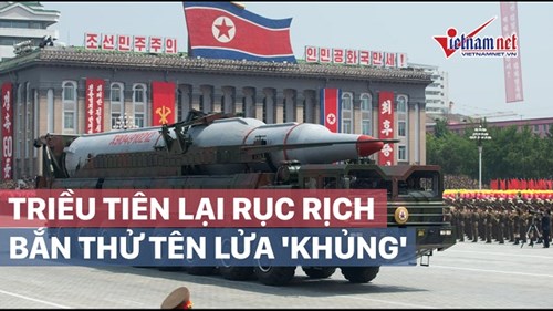 Triều Tiên lại rục rịch bắn thử tên lửa 'khủng'