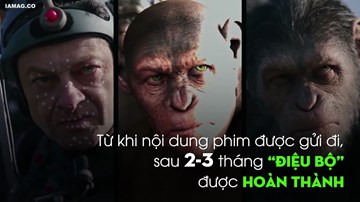 Diễn viên đóng khỉ trong 'Đại chiến hành tinh khỉ' như thế nào?