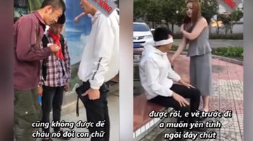 Chàng trai giúp bố con người ăn xin có việc, đi học và cái kết cảm động