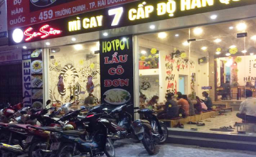 Nổ bình gas mini, 6 thực khách bị bỏng