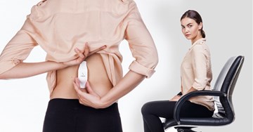 Miếng dán điện tử giúp dân văn phòng không bị cong lưng