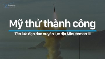 Mỹ thử thành công liên lục địa bay 6.700 km thị uy với Triều Tiên