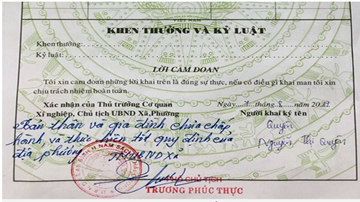 Dân chưa đóng tiền làm đường, Phó Chủ tịch xã phê bình cả nhà trong lý lịch
