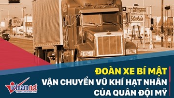Vén màn bí mật đoàn xe vận chuyển vũ khí hạt nhân của Mỹ