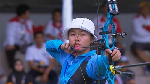 Châu Kiều Oanh đã mang về tấm huy chương đầu tiên tại SEA Games 29