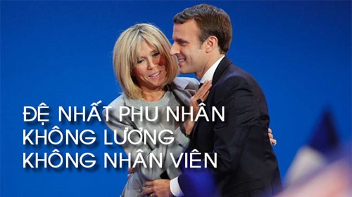 Người dân Pháp phản đối việc trả lương cho Đệ nhất phu nhân