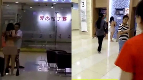 Bị chồng cũ đòi lại áo quần đã tặng, cô gái thoát y ngay nơi công cộng