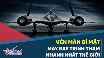 Vén màn bí mật máy bay trinh thám nhanh nhất thế giới