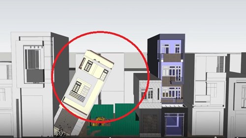 Hai căn nhà ở Sài Gòn đổ sập như thế nào?