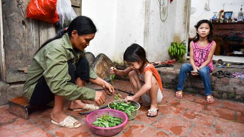 Cuộc sống của bà mẹ 14 con tại Hà Nội