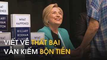Ngày đầu ra sách về thất bại tranh cử,  bà Hillary đã kiếm bộn tiền