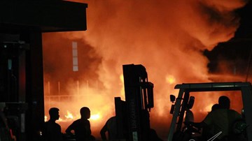 Cháy lớn tại công ty nhựa Tiền Phong ở Hải Phòng