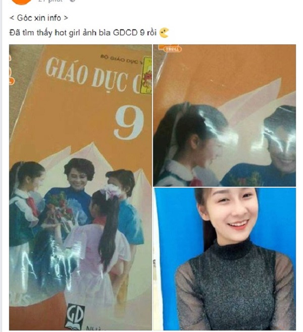  10X Lào Cai khổ sở khi bị nhầm là hot girl ảnh bìa sách giáo khoa