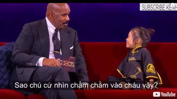 Cô bé khiến MC Steve Harvey câm nín với một loạt câu hỏi 'không đỡ nổi'