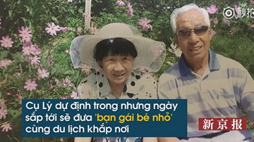 Ông cụ chia sẻ cách theo đuổi bạn gái khi 'yêu lại từ đầu' ở tuổi 94