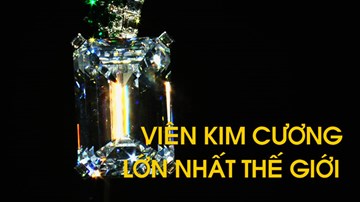 Tận mắt ngắm viên kim cương 'khủng' đắt nhất thế giới