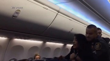 Dị ứng với chó, người phụ nữ bị nhân viên an ninh lôi ra khỏi máy bay