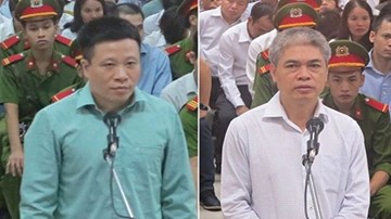 Tòa tuyên tử hình Nguyễn Xuân Sơn, chung thân Hà Văn Thắm