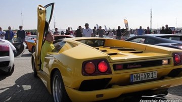Hóa ra đây là cách người ta lùi siêu xe Lamborghini Diablo