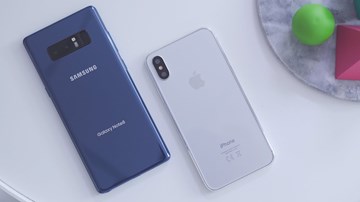 So sánh thông số iPhone X và Galaxy Note 8