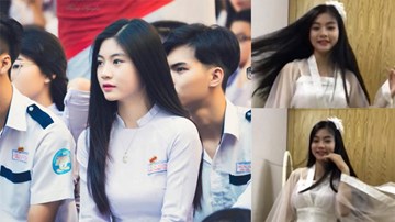 'Hot girl áo dài' nổi tiếng một thời và 20s đẹp xuất thần khi đóng Hằng Nga