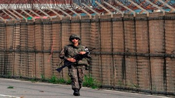 Cuộc sống tại ngôi làng Hàn Quốc dưới họng pháo Triều Tiên