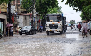 Khốn khổ với con đường ở cửa ngõ thủ đô