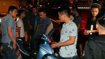 Công an Hà Nội tổng kiểm tra ban đêm