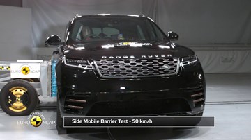 Range Rover Velar sẽ như thế nào khi xảy ra tai nạn?