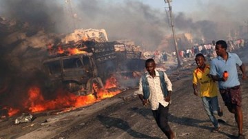 Hiện trường khủng khiếp vụ đánh bom kép làm 276 người chết ở Somalia