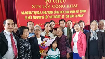 Ba mẹ con được rửa tiếng oan giết chồng, giết cha sau 28 năm