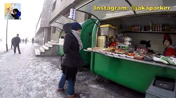 Khám phá những món ăn đường phố bày bán ở Triều Tiên