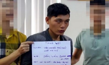 Bắt đối tượng vận chuyển 10kg ma túy đá