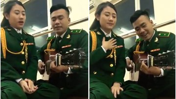 Tuổi học trò bỗng ùa về qua cover 'Mong ước kỷ niệm xưa' của nữ quân nhân