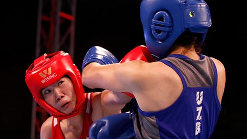 2 người đẹp boxing Việt Nam 