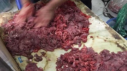 Cách phát hiện 'thịt bò' biến hóa từ lợn sề và tiết trâu