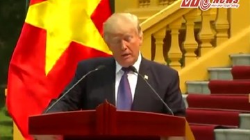 Tổng thống Trump cảm ơn người dân Việt Nam vì sự đón tiếp nồng hậu
