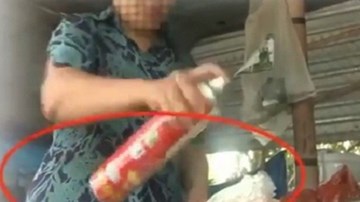Rùng mình cá khô ngâm, phun thuốc diệt côn trùng