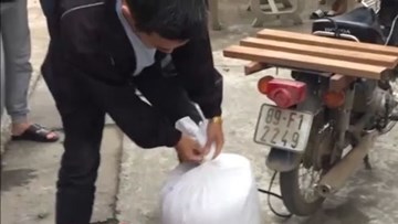 Bắt quả tang đối tượng giấu lượng ma túy 