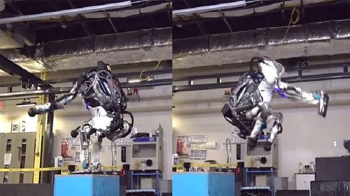 Robot có khả năng nhào lộn như người