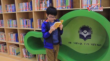 Có gì ở thư viện '5 sao' cho thiếu nhi Hà Nội?