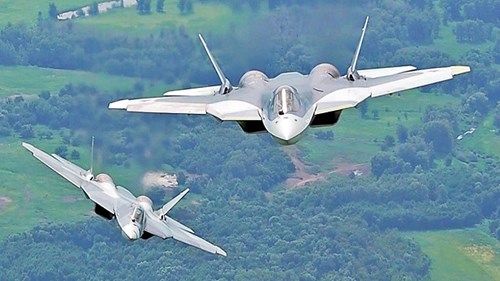 Uy lực kinh người của siêu tiêm kích tàng hình Sukhoi Su-57 của Nga