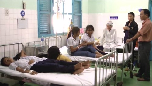36 học sinh ngộ độc thực phẩm sau khi ăn sáng