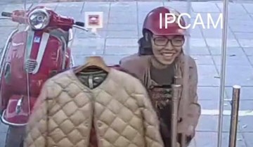 Siêu trộm sang chảnh vào shop nhét quần áo đầy túi xách rồi ra về