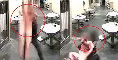 Quản ngục lấy thân mình đỡ tù nhân nhảy lầu tự tử